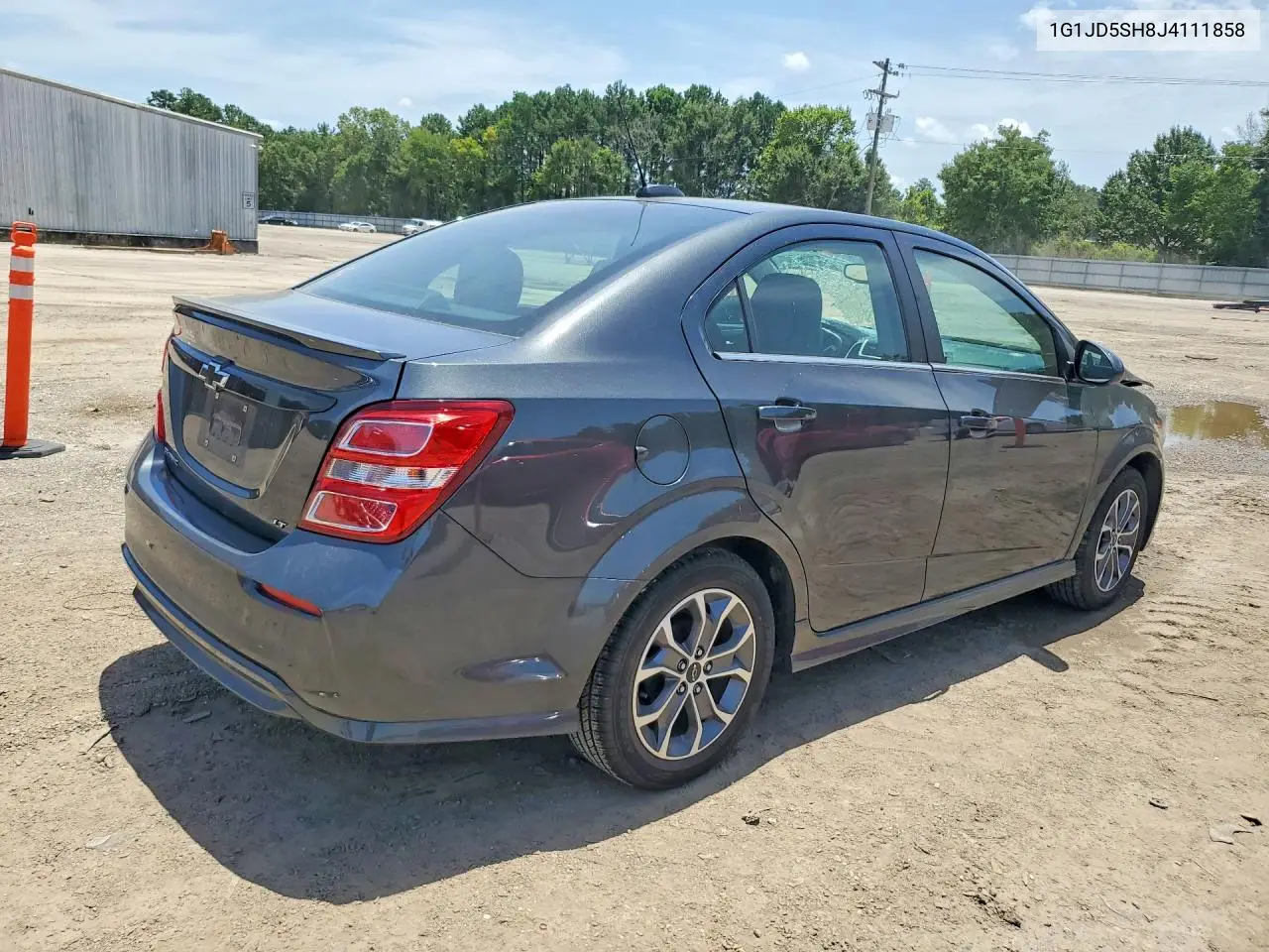 2018 Chevrolet Sonic Lt VIN: 1G1JD5SH8J4111858 Lot: 60714706
