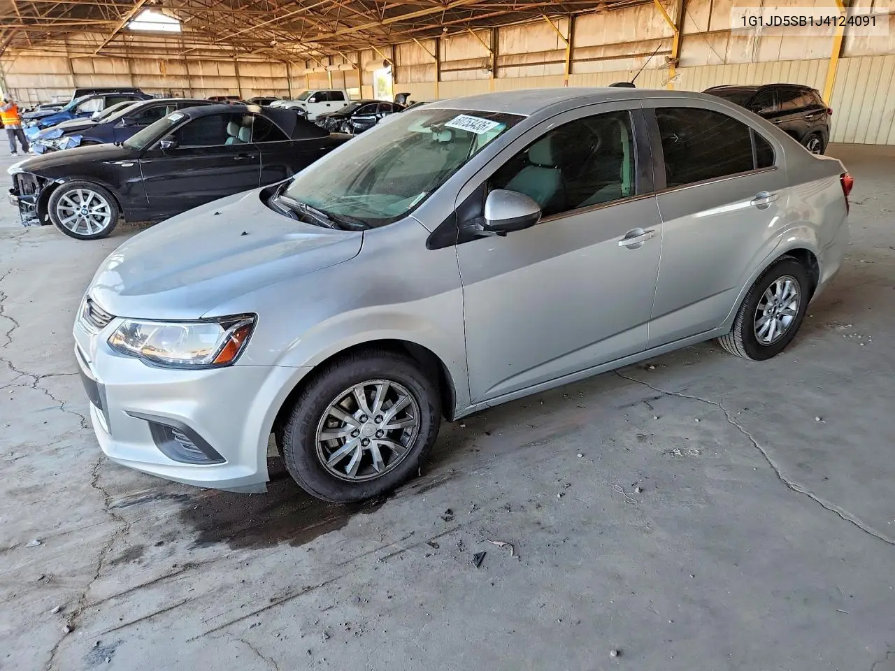 2018 Chevrolet Sonic Lt VIN: 1G1JD5SB1J4124091 Lot: 60753436