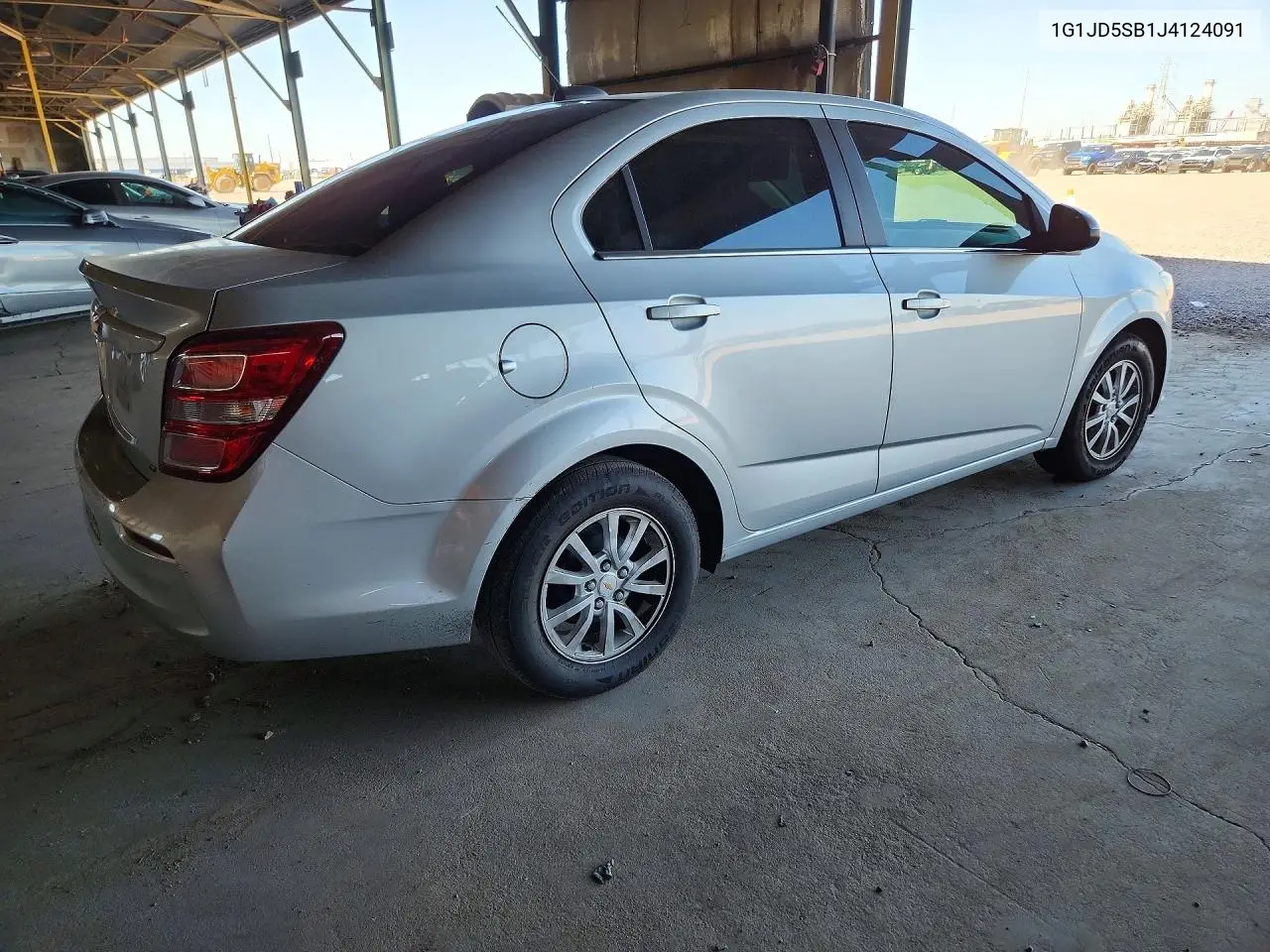 2018 Chevrolet Sonic Lt VIN: 1G1JD5SB1J4124091 Lot: 60753436