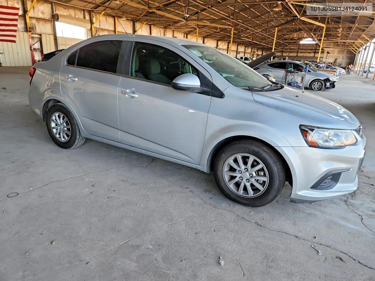 2018 Chevrolet Sonic Lt VIN: 1G1JD5SB1J4124091 Lot: 60753436