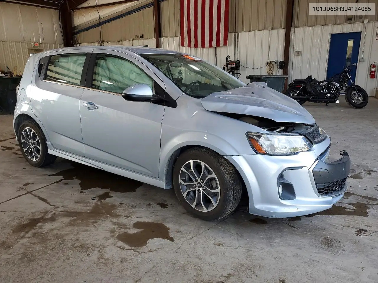 2018 Chevrolet Sonic Lt VIN: 1G1JD6SH3J4124085 Lot: 61137846