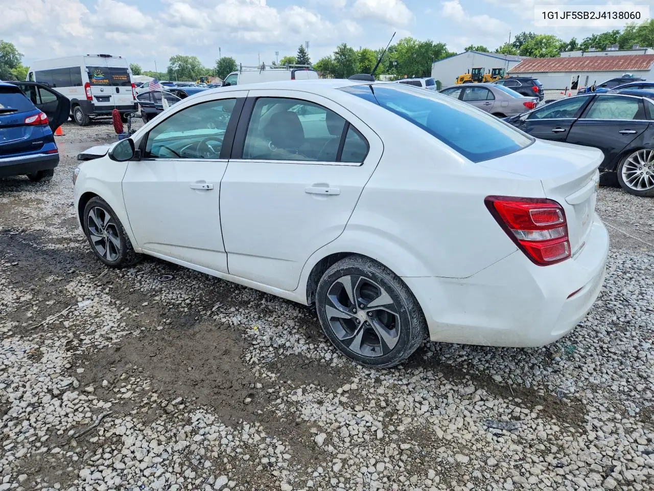2018 Chevrolet Sonic Premier VIN: 1G1JF5SB2J4138060 Lot: 61953386