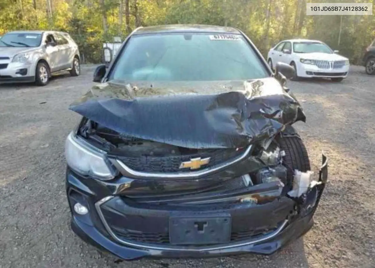 1G1JD6SB7J4128362 2018 Chevrolet Sonic Lt