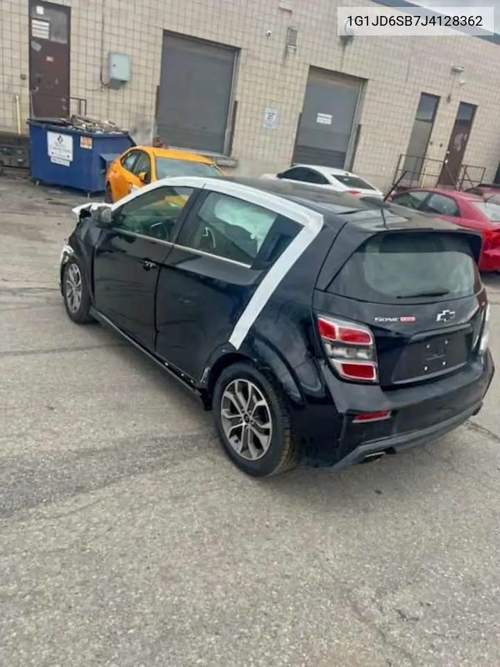 1G1JD6SB7J4128362 2018 Chevrolet Sonic Lt