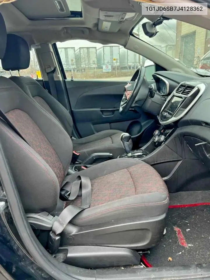 1G1JD6SB7J4128362 2018 Chevrolet Sonic Lt