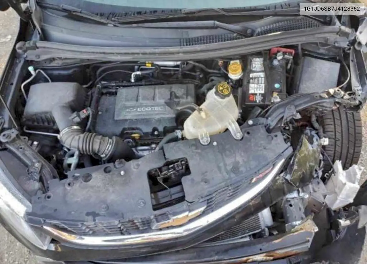 1G1JD6SB7J4128362 2018 Chevrolet Sonic Lt