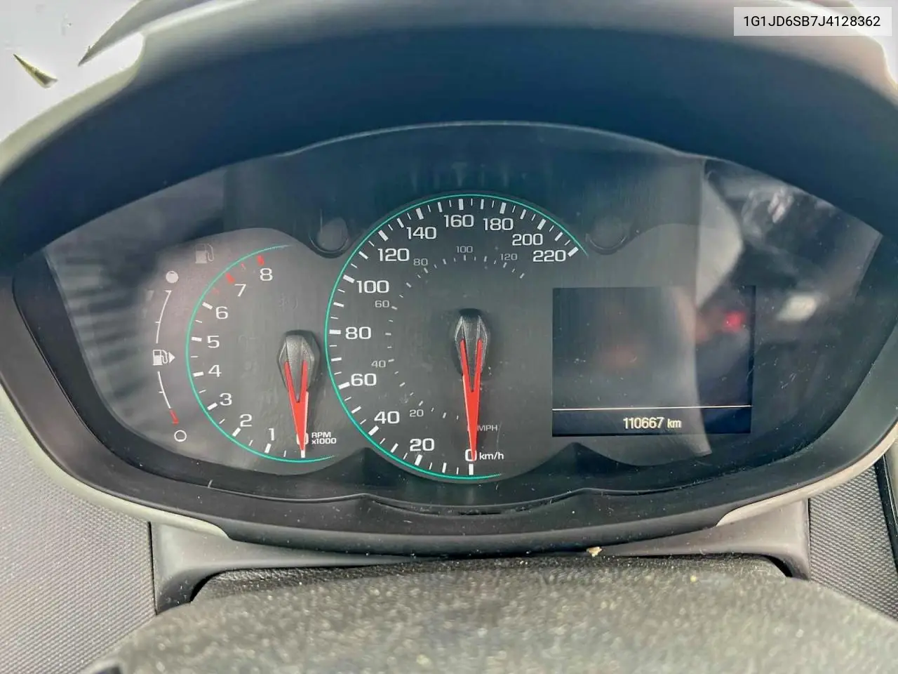 1G1JD6SB7J4128362 2018 Chevrolet Sonic Lt