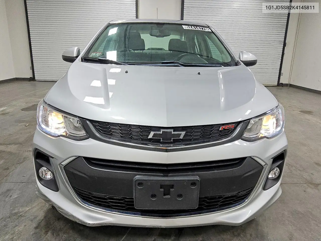 2019 Chevrolet Sonic Lt VIN: 1G1JD5SB2K4145811 Lot: 52414776
