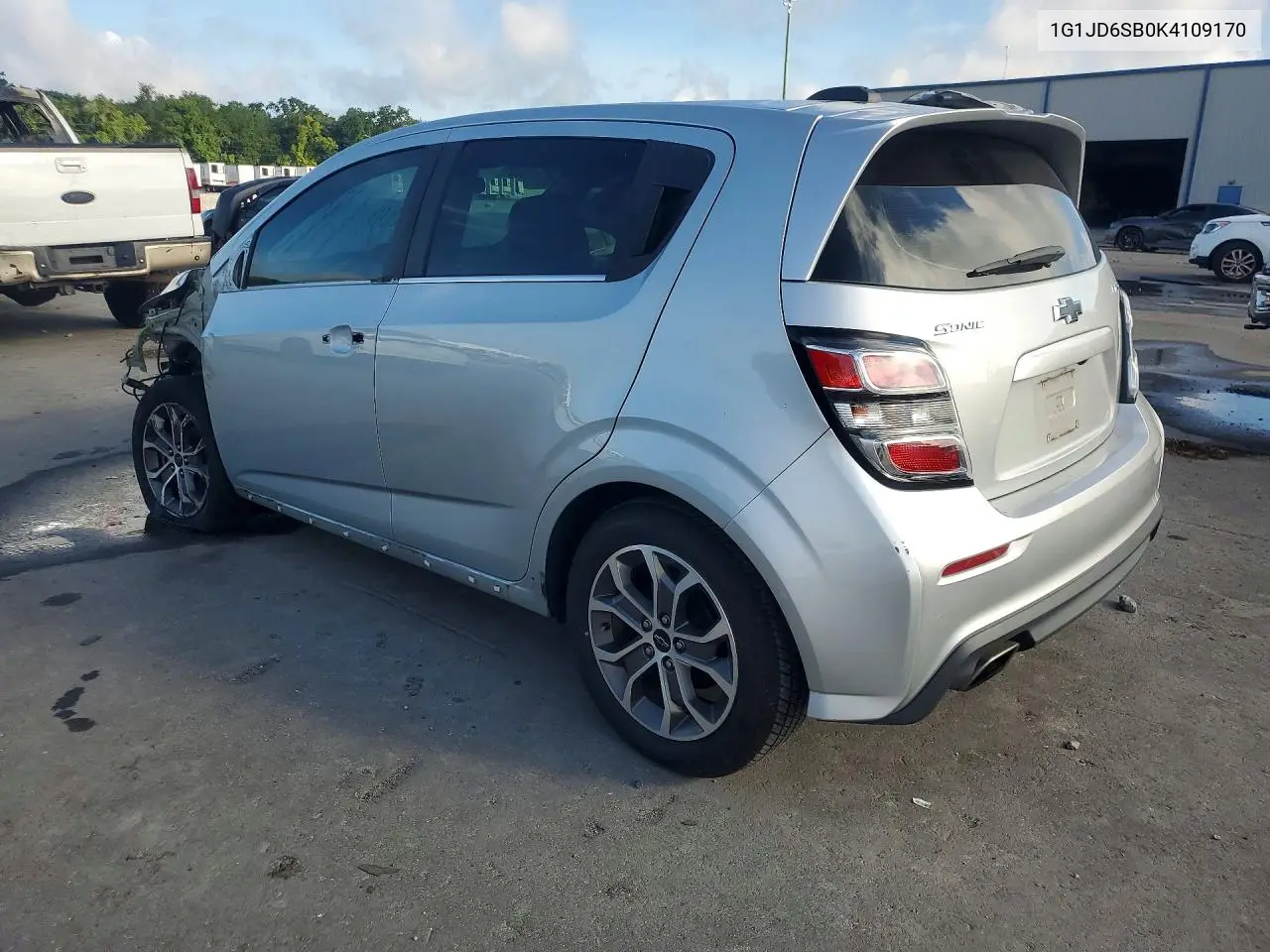 2019 Chevrolet Sonic Lt VIN: 1G1JD6SB0K4109170 Lot: 55431436
