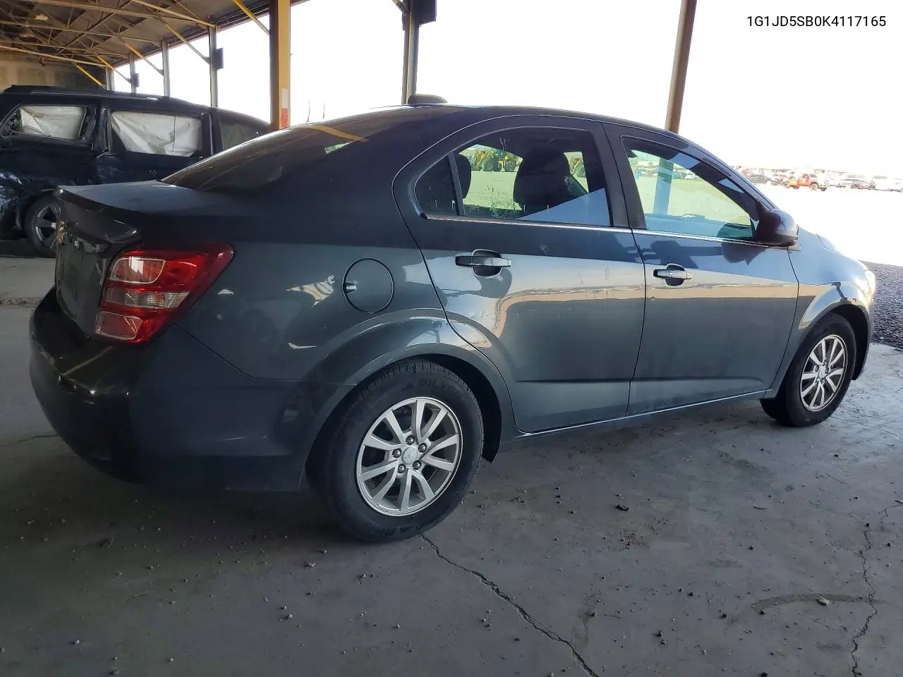 2019 Chevrolet Sonic Lt VIN: 1G1JD5SB0K4117165 Lot: 60749656