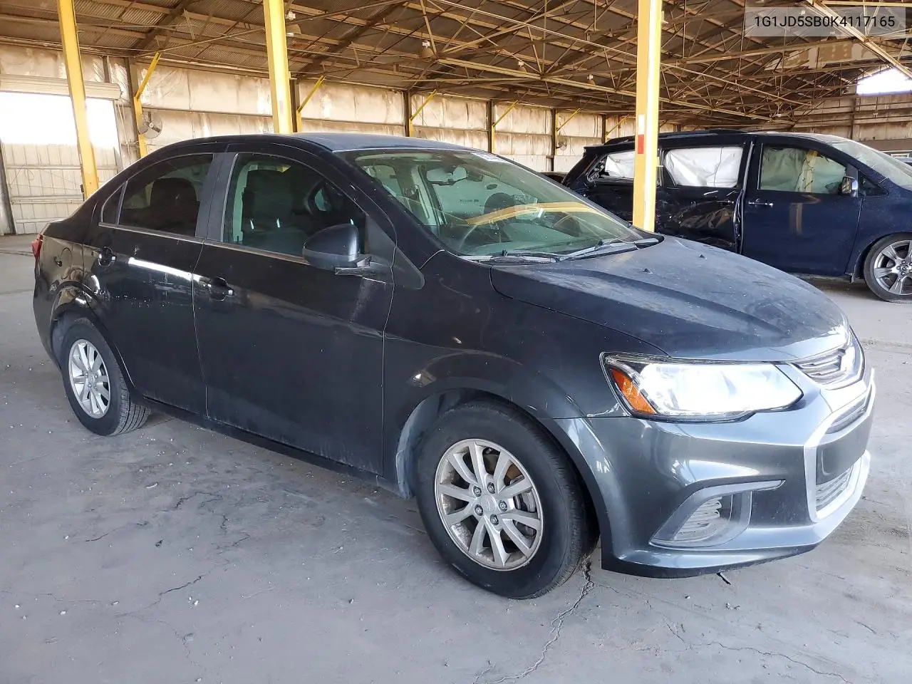 2019 Chevrolet Sonic Lt VIN: 1G1JD5SB0K4117165 Lot: 60749656