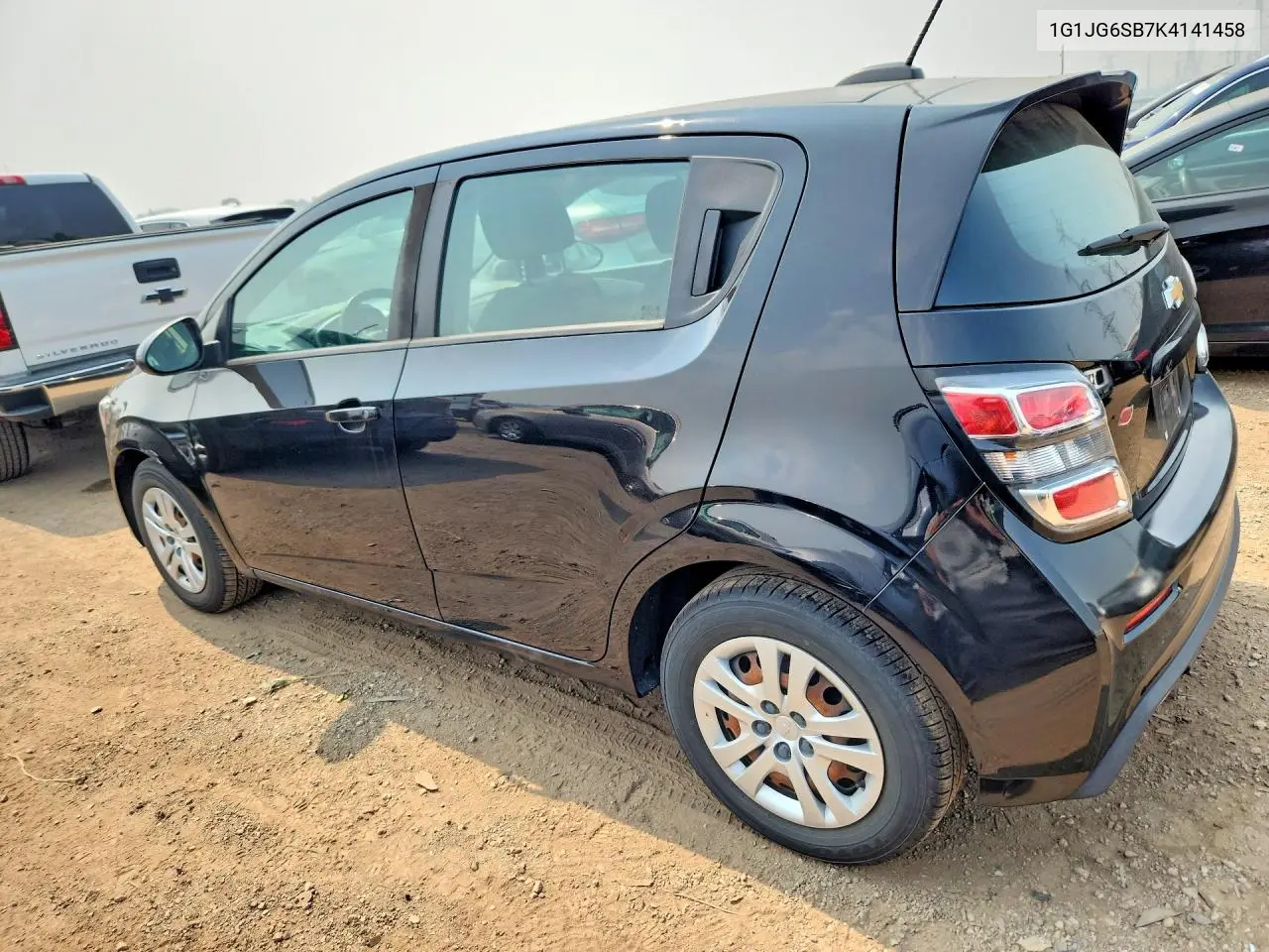 2019 Chevrolet Sonic VIN: 1G1JG6SB7K4141458 Lot: 61066736