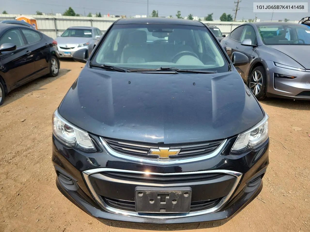 2019 Chevrolet Sonic VIN: 1G1JG6SB7K4141458 Lot: 61066736