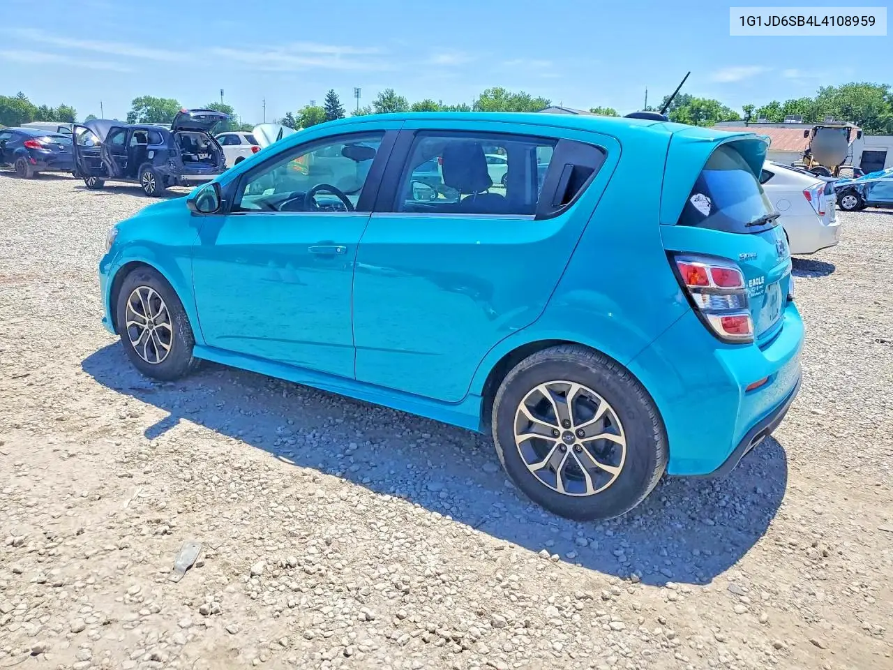 2020 Chevrolet Sonic Lt VIN: 1G1JD6SB4L4108959 Lot: 55699356