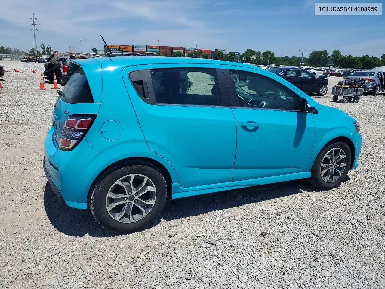 2020 Chevrolet Sonic Lt VIN: 1G1JD6SB4L4108959 Lot: 55699356