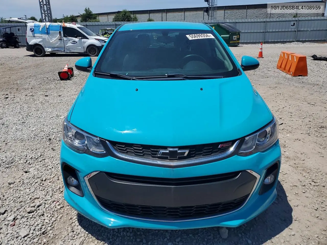 2020 Chevrolet Sonic Lt VIN: 1G1JD6SB4L4108959 Lot: 55699356
