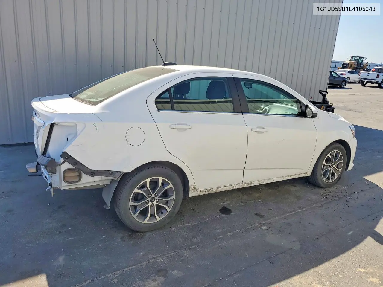 2020 Chevrolet Sonic Lt VIN: 1G1JD5SB1L4105043 Lot: 56547916