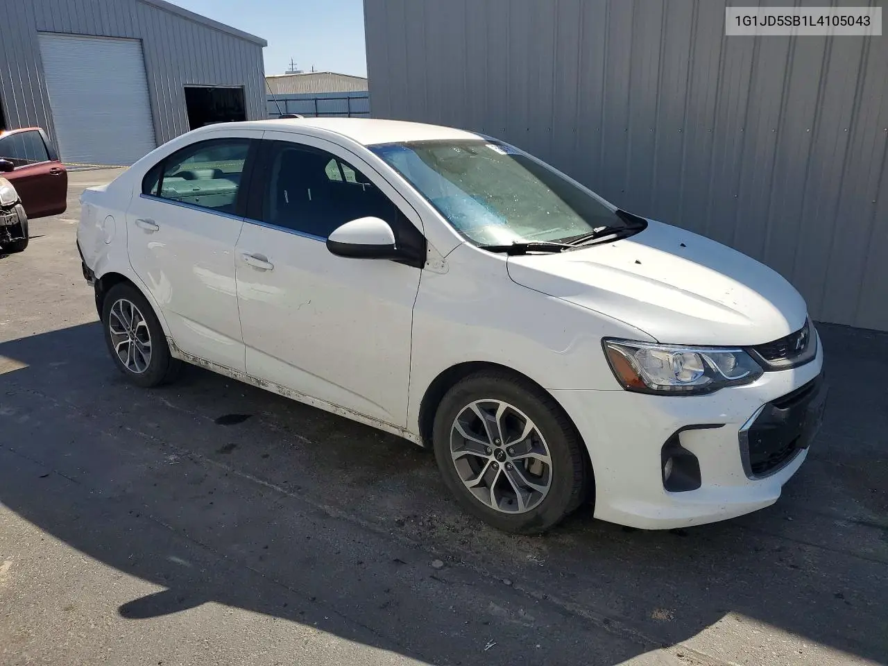 2020 Chevrolet Sonic Lt VIN: 1G1JD5SB1L4105043 Lot: 56547916