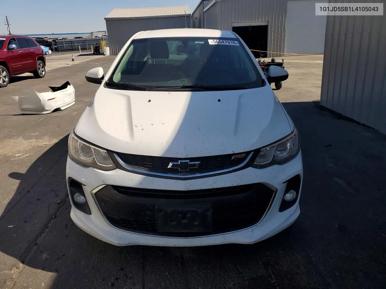 2020 Chevrolet Sonic Lt VIN: 1G1JD5SB1L4105043 Lot: 56547916