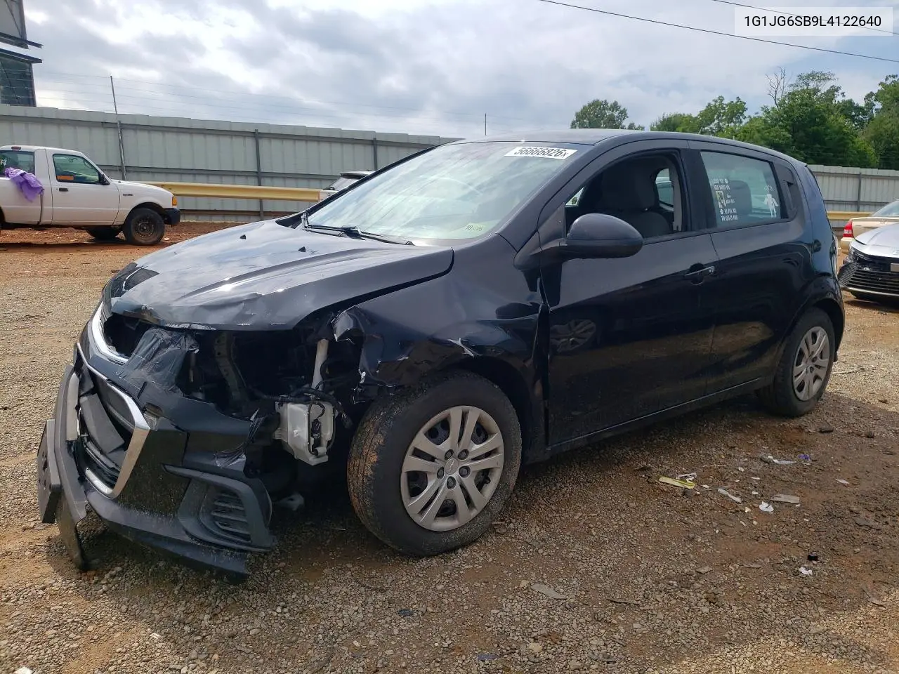 2020 Chevrolet Sonic VIN: 1G1JG6SB9L4122640 Lot: 56666826