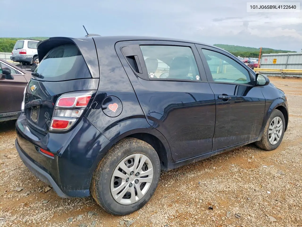 2020 Chevrolet Sonic VIN: 1G1JG6SB9L4122640 Lot: 56666826
