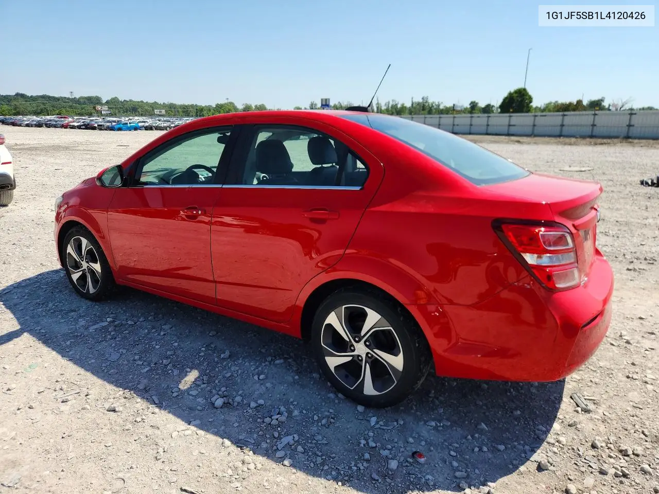 2020 Chevrolet Sonic Premier VIN: 1G1JF5SB1L4120426 Lot: 57220176