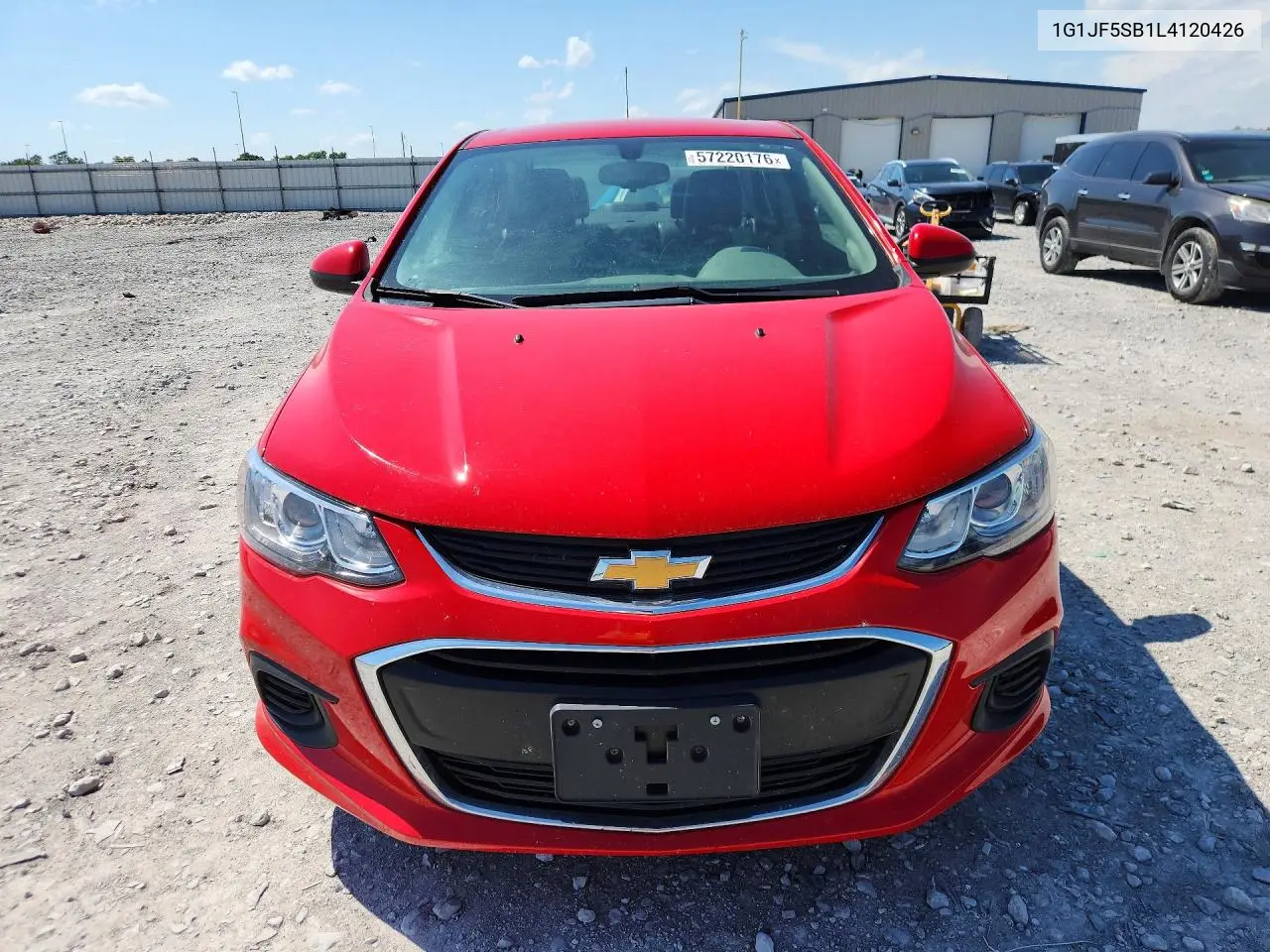 2020 Chevrolet Sonic Premier VIN: 1G1JF5SB1L4120426 Lot: 57220176
