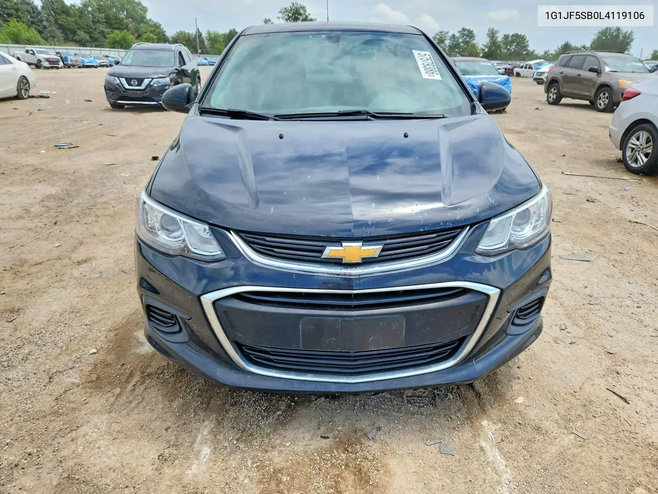 2020 Chevrolet Sonic Premier VIN: 1G1JF5SB0L4119106 Lot: 57579386