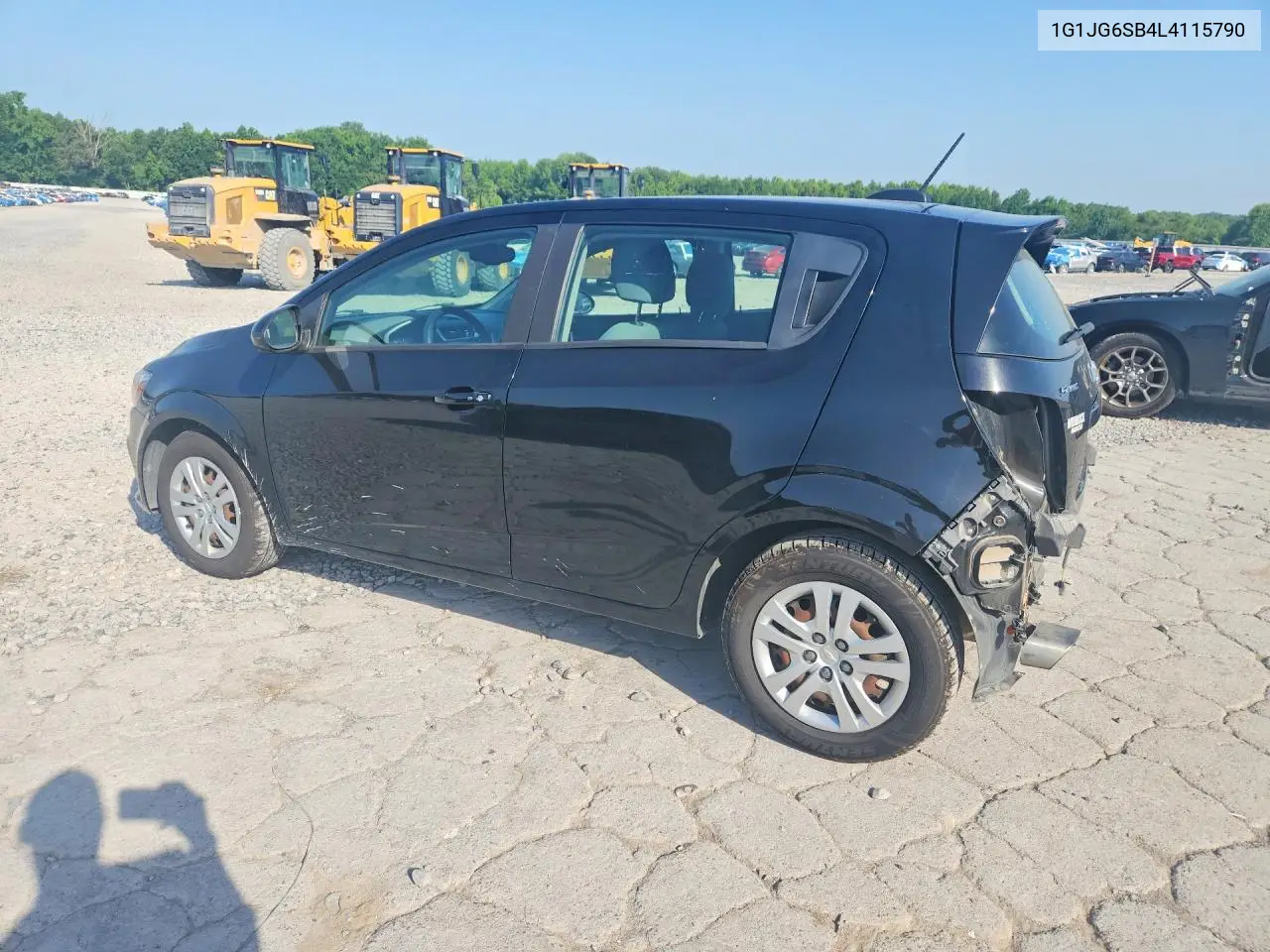 2020 Chevrolet Sonic VIN: 1G1JG6SB4L4115790 Lot: 58996246