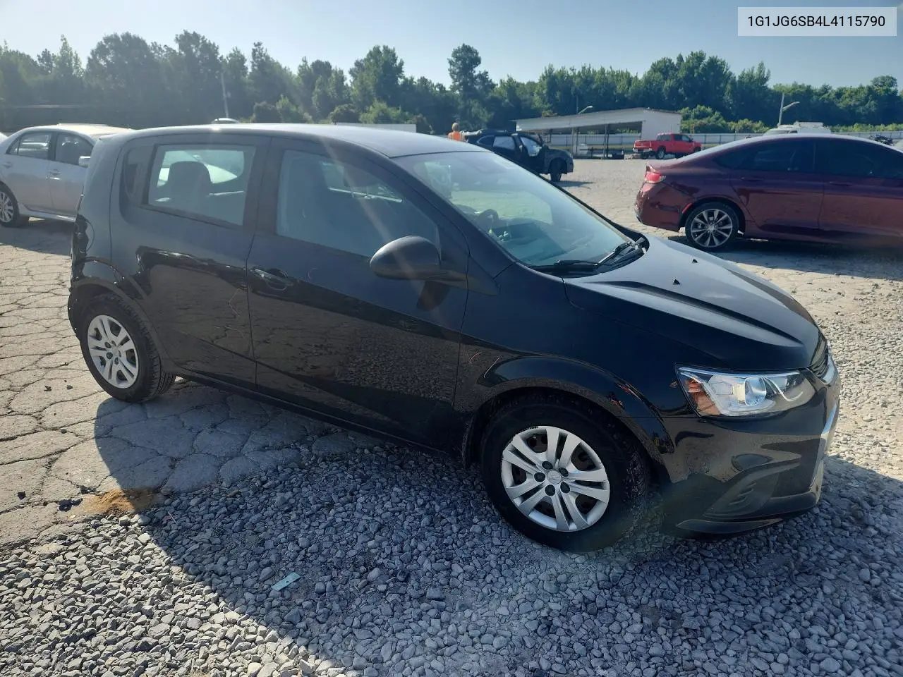 2020 Chevrolet Sonic VIN: 1G1JG6SB4L4115790 Lot: 58996246