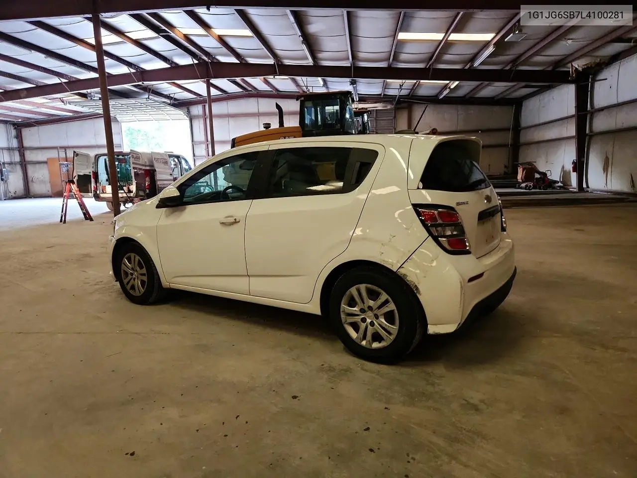 2020 Chevrolet Sonic VIN: 1G1JG6SB7L4100281 Lot: 60458966