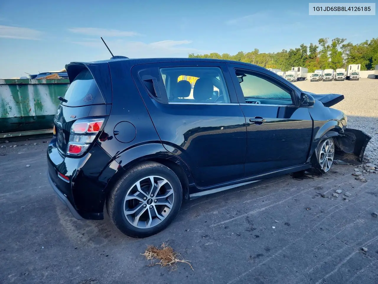 2020 Chevrolet Sonic Lt VIN: 1G1JD6SB8L4126185 Lot: 60473506