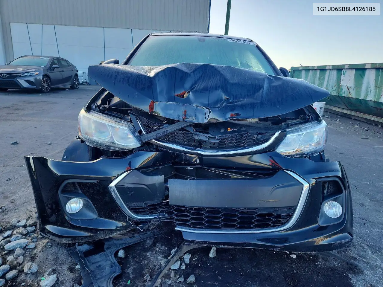 2020 Chevrolet Sonic Lt VIN: 1G1JD6SB8L4126185 Lot: 60473506