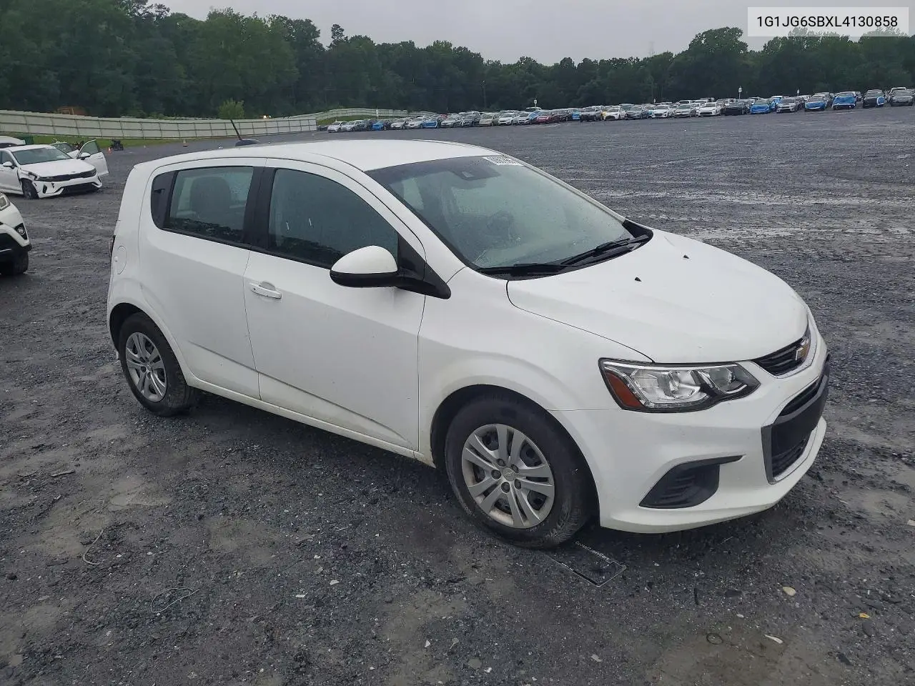 2020 Chevrolet Sonic VIN: 1G1JG6SBXL4130858 Lot: 60687966