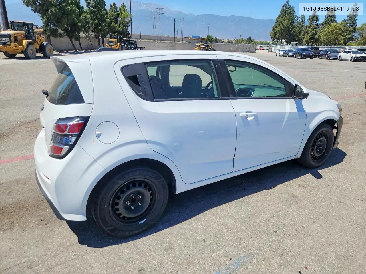 2020 Chevrolet Sonic VIN: 1G1JG6SB6L4119193 Lot: 60697966