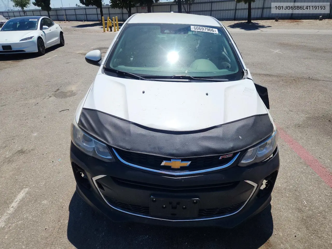 2020 Chevrolet Sonic VIN: 1G1JG6SB6L4119193 Lot: 60697966
