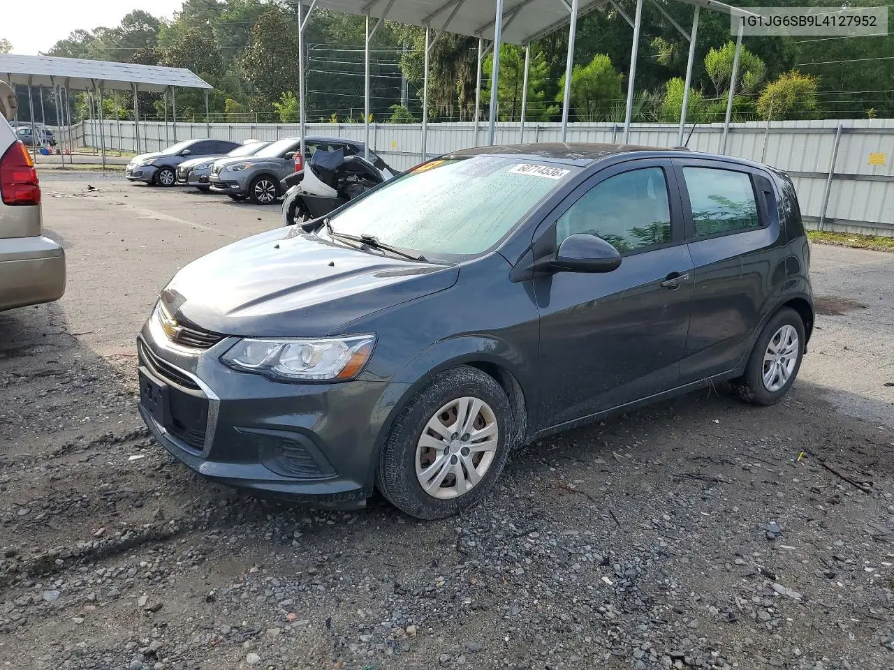 2020 Chevrolet Sonic VIN: 1G1JG6SB9L4127952 Lot: 60714536