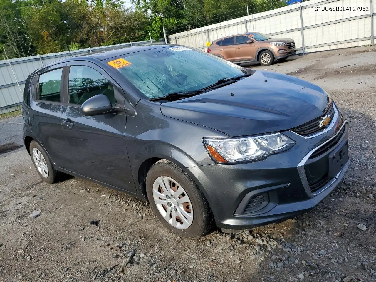 2020 Chevrolet Sonic VIN: 1G1JG6SB9L4127952 Lot: 60714536