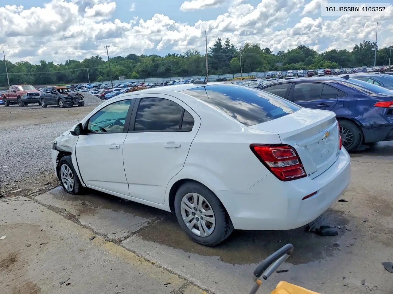 2020 Chevrolet Sonic Ls VIN: 1G1JB5SB6L4105352 Lot: 60761616