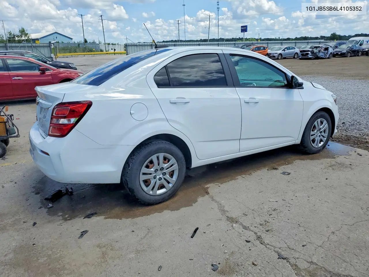 2020 Chevrolet Sonic Ls VIN: 1G1JB5SB6L4105352 Lot: 60761616