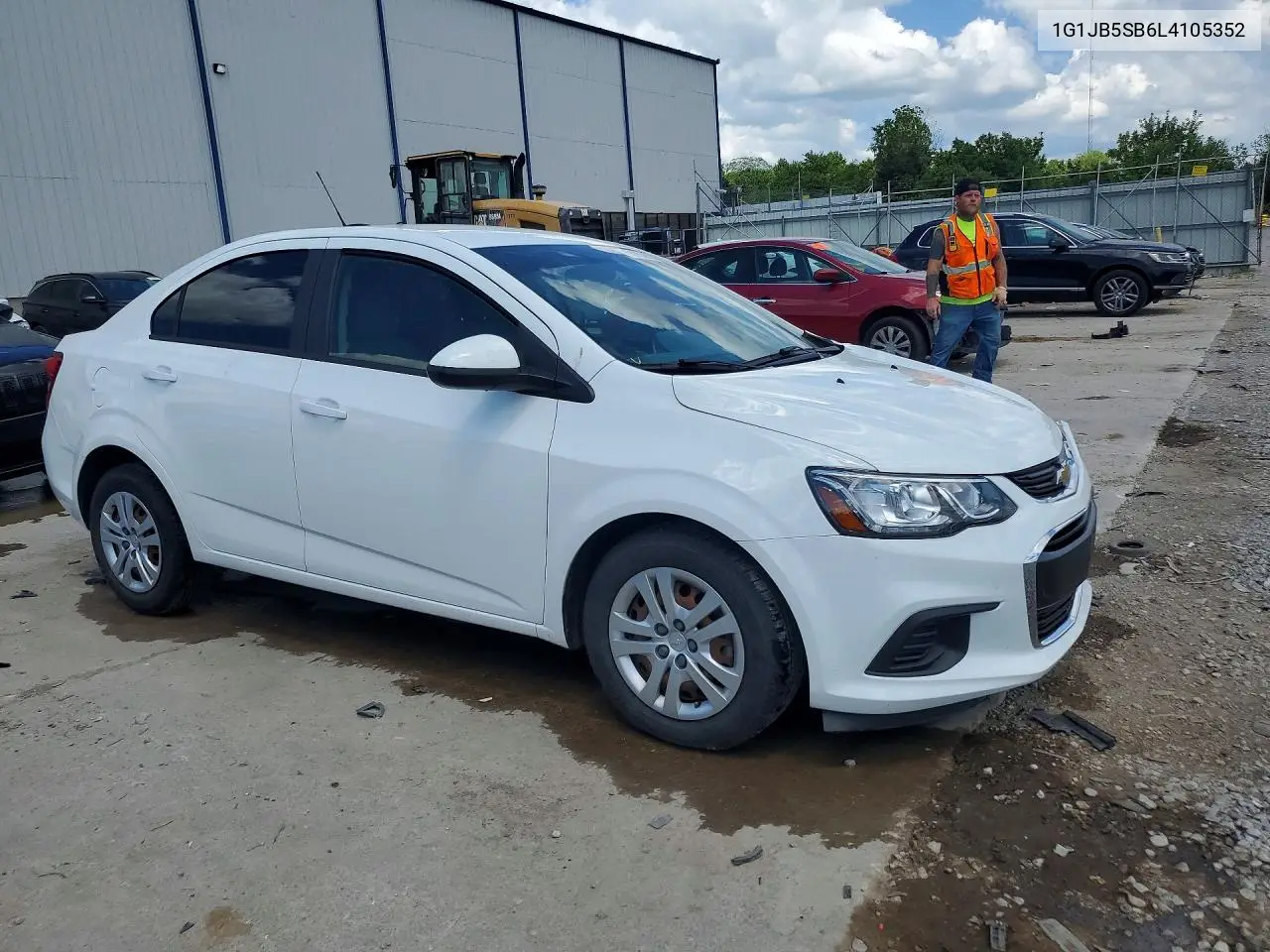 2020 Chevrolet Sonic Ls VIN: 1G1JB5SB6L4105352 Lot: 60761616