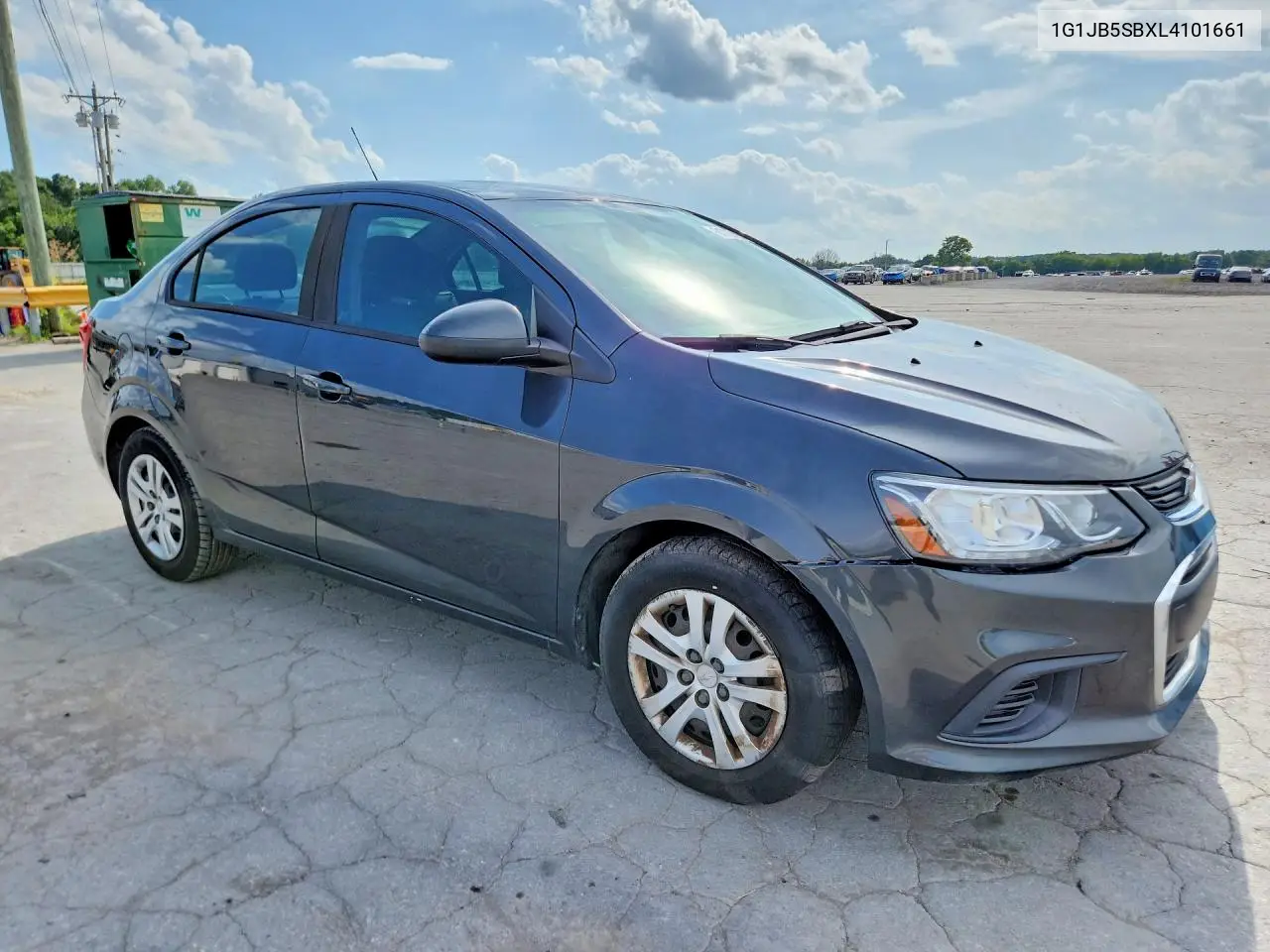 2020 Chevrolet Sonic Ls VIN: 1G1JB5SBXL4101661 Lot: 61729036