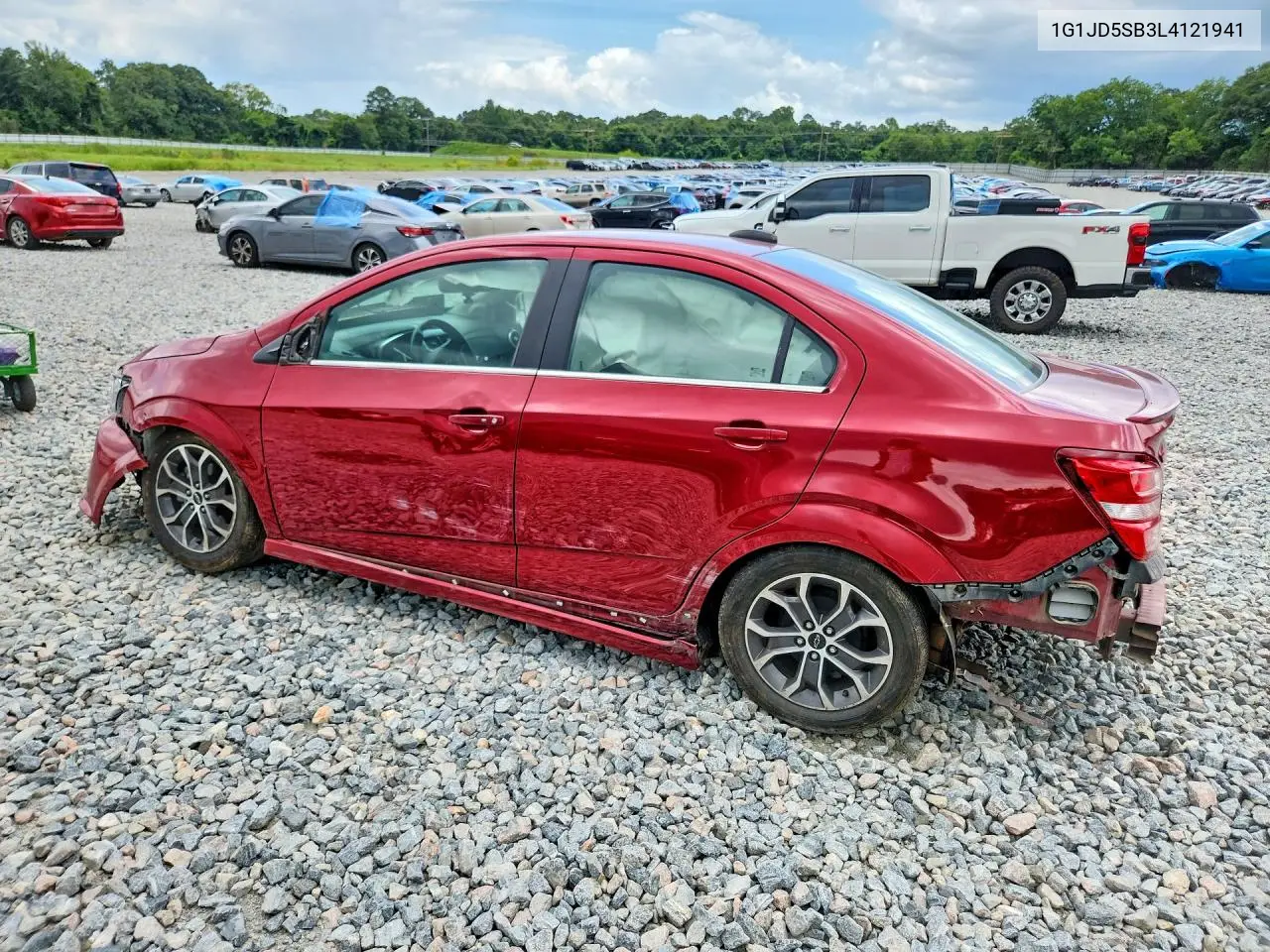 2020 Chevrolet Sonic Lt VIN: 1G1JD5SB3L4121941 Lot: 62015966