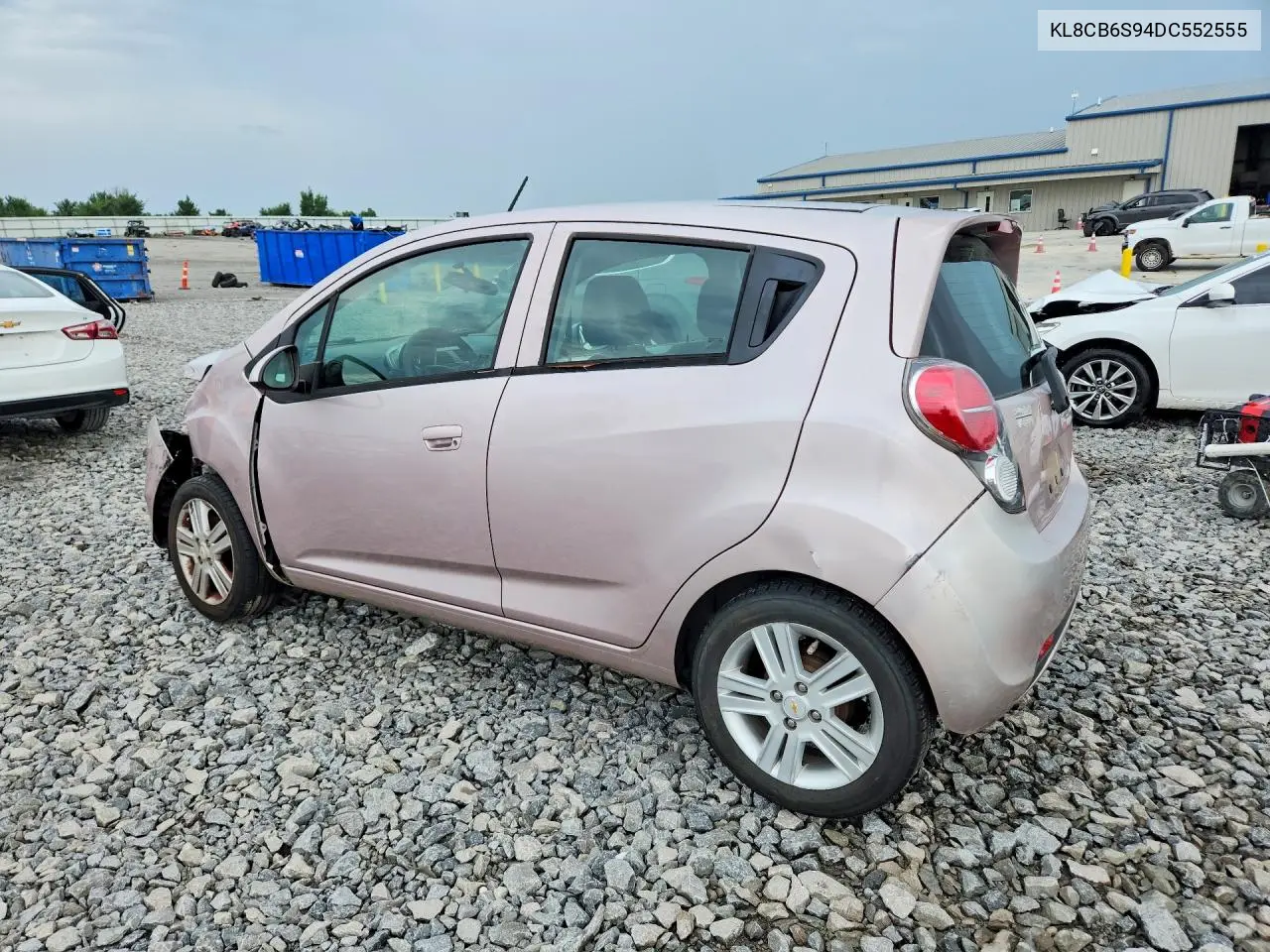 2013 Chevrolet Spark VIN: KL8CB6S94DC552555 Lot: 60005386
