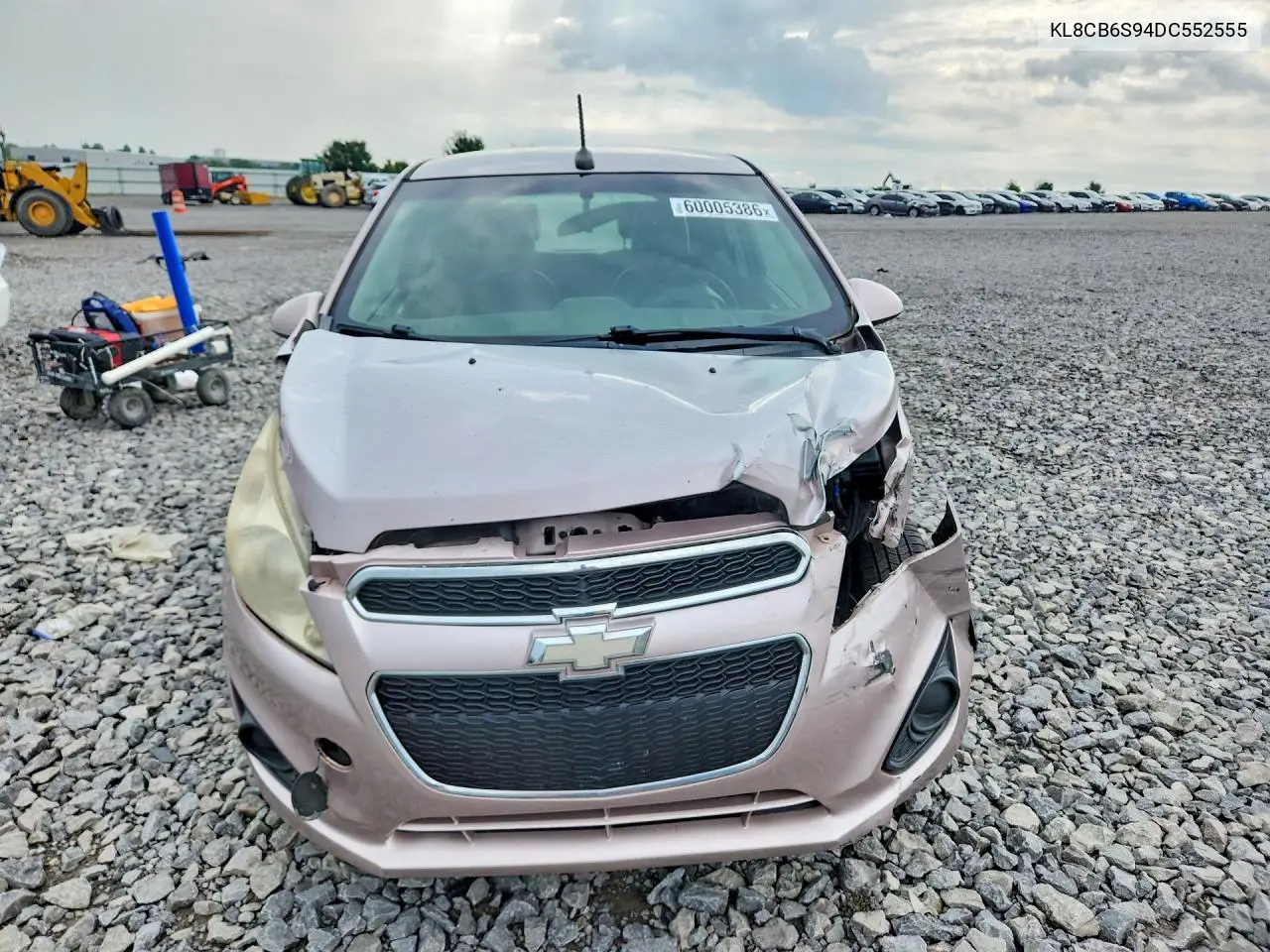 2013 Chevrolet Spark VIN: KL8CB6S94DC552555 Lot: 60005386