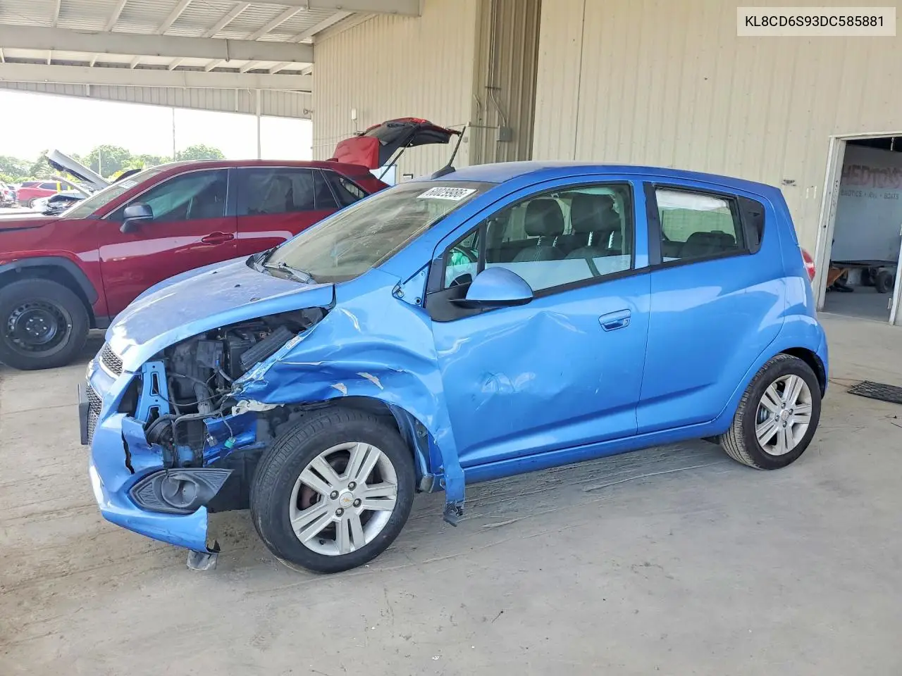 2013 Chevrolet Spark 1Lt VIN: KL8CD6S93DC585881 Lot: 60029986