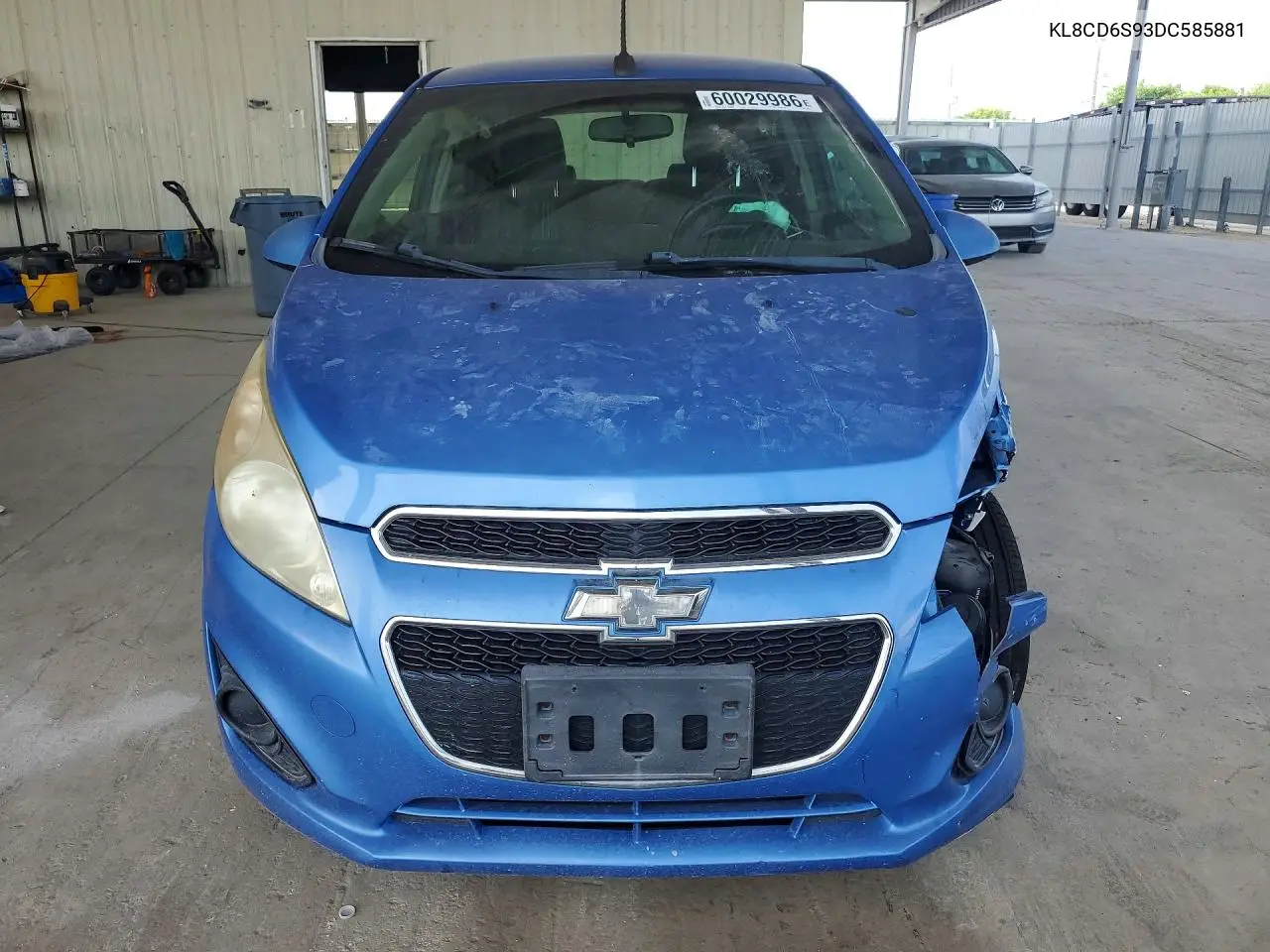 2013 Chevrolet Spark 1Lt VIN: KL8CD6S93DC585881 Lot: 60029986