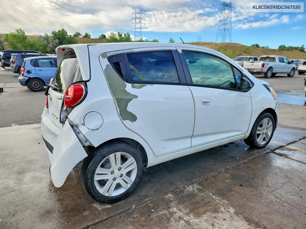 2013 Chevrolet Spark VIN: KL8CD6S95DT567530 Lot: 60071986