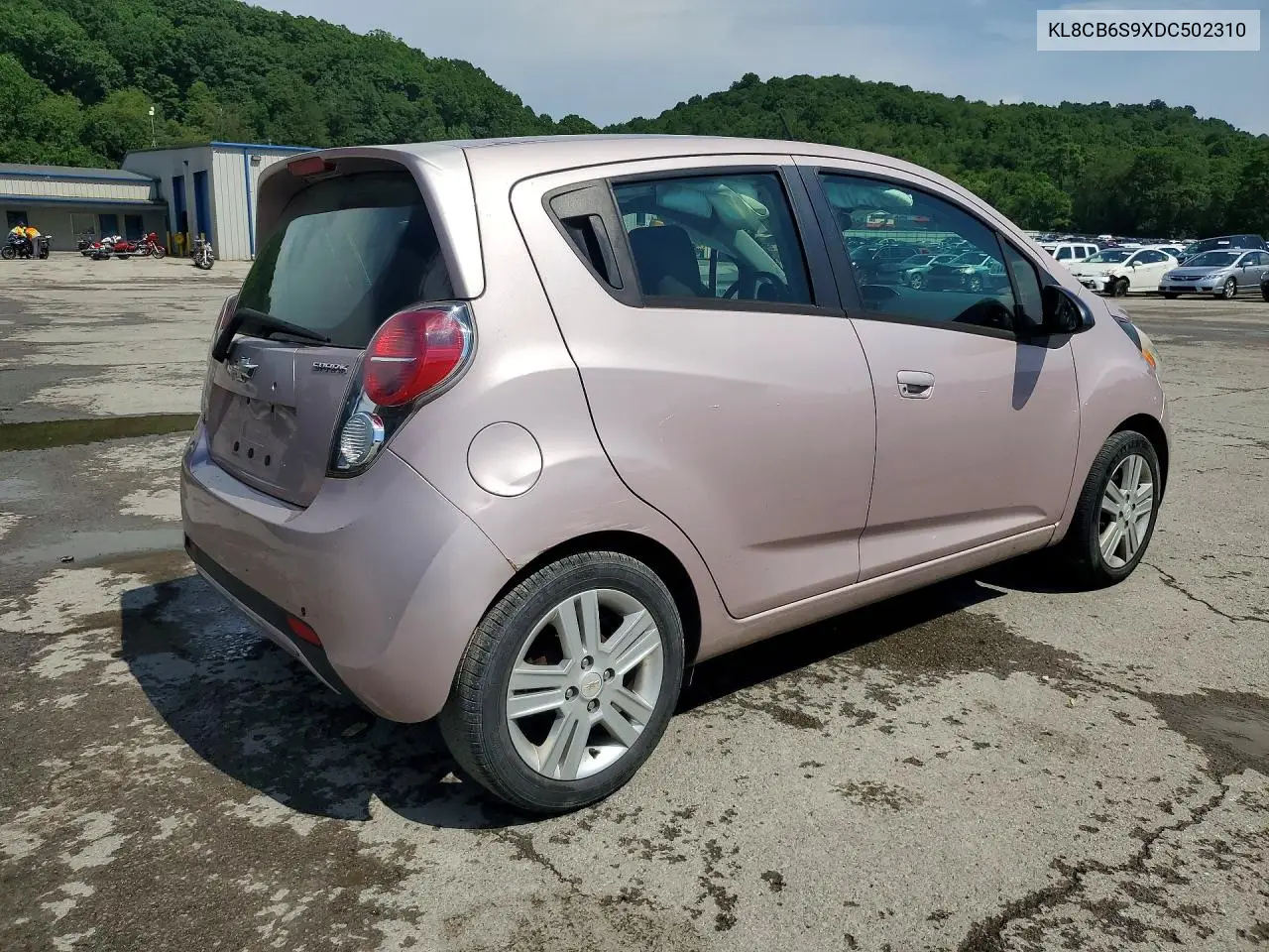 2013 Chevrolet Spark Ls VIN: KL8CB6S9XDC502310 Lot: 60607736