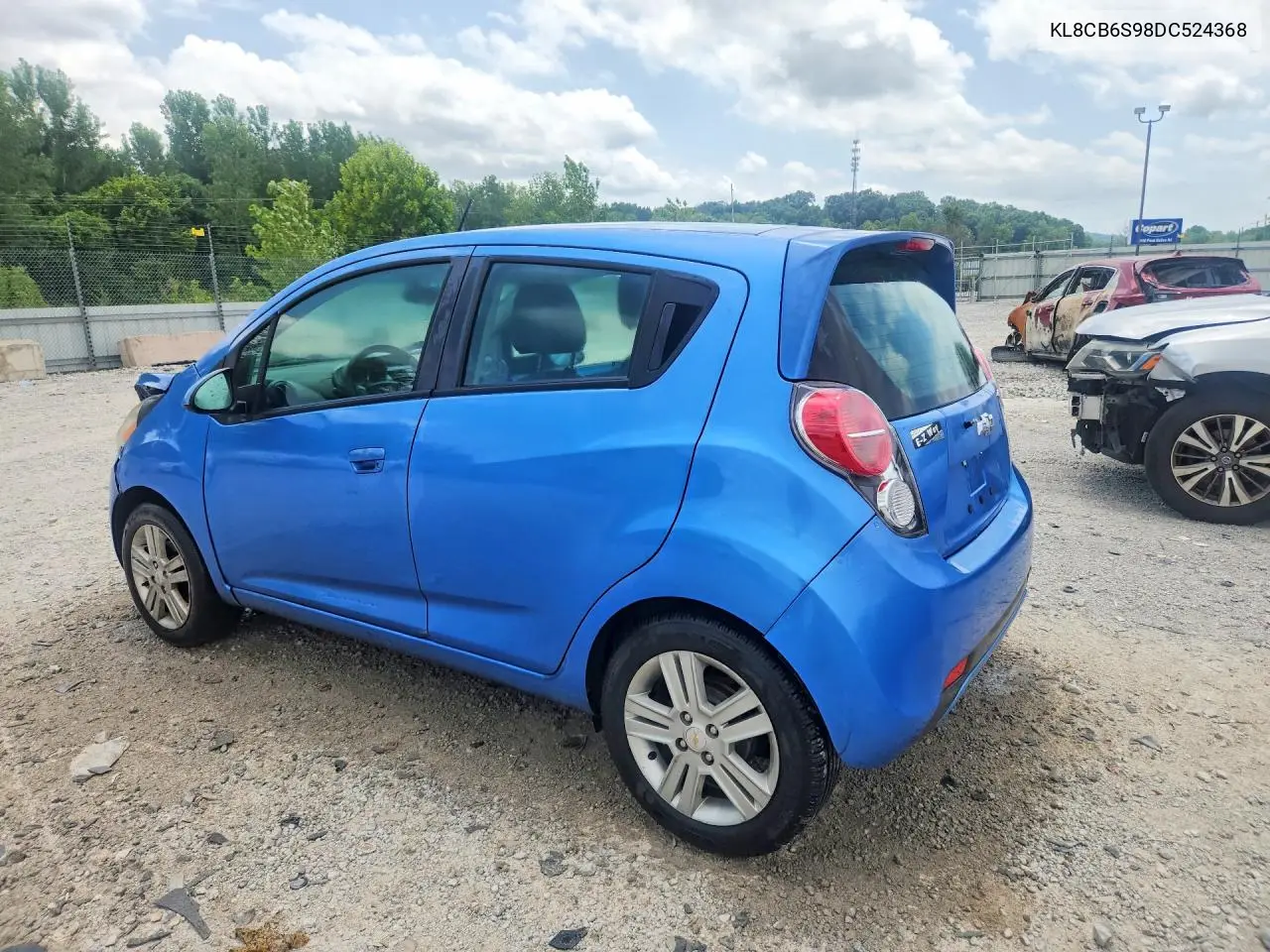 2013 Chevrolet Spark Ls VIN: KL8CB6S98DC524368 Lot: 61383396
